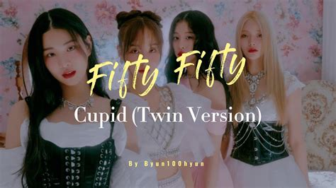 FIFTY FIFTY (피프티피프티) – Cupid (Twin Version) Lyrics .